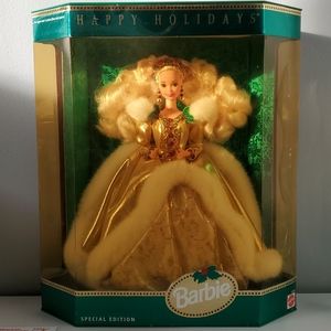 Barbie happy holidays doll